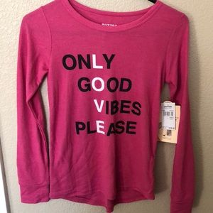 Butter super soft long sleeve thermal tee L